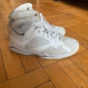 JORDAN 7 white/grey SIZE 9